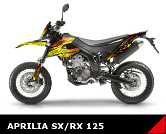 APRILIA SX/RX 125 - Dekore + Ersatzteile