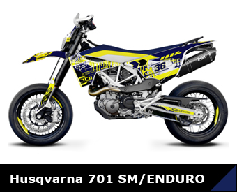 HUSQVARNA 701 SM - Dekore + Ersatzteile